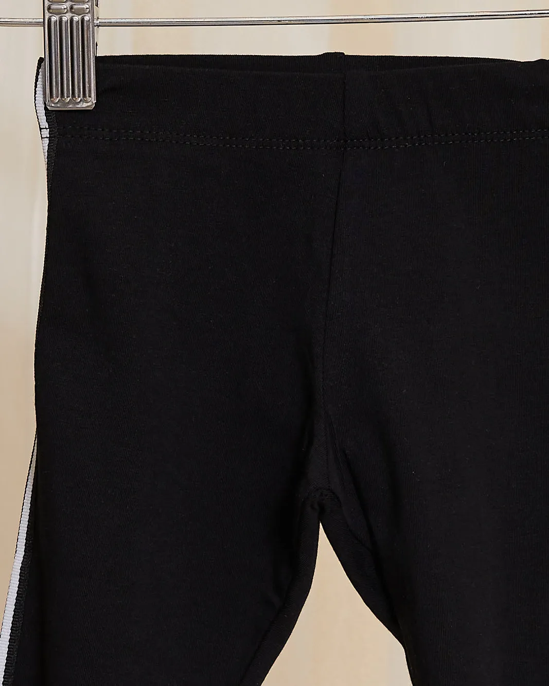 Infant Girls Black Leggings With Side Tape sold by Redtag product image thumbnail 2