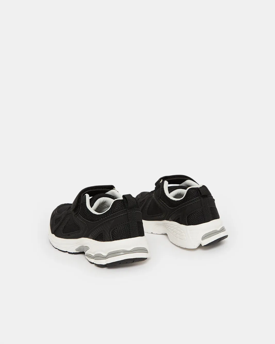 Boys Black Material Block Trainers sold by Redtag product image thumbnail 4