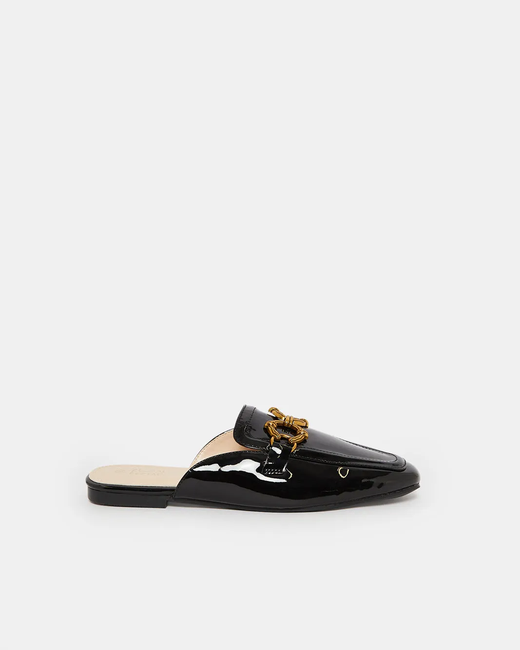 Women Black Loafer Mule sold by Redtag