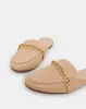 Women Beige Loafer Mules sold by Redtag