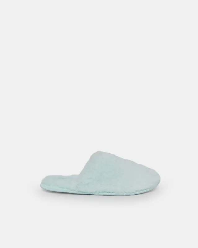 Women Blue Closed Toe Slipper sold by Redtag