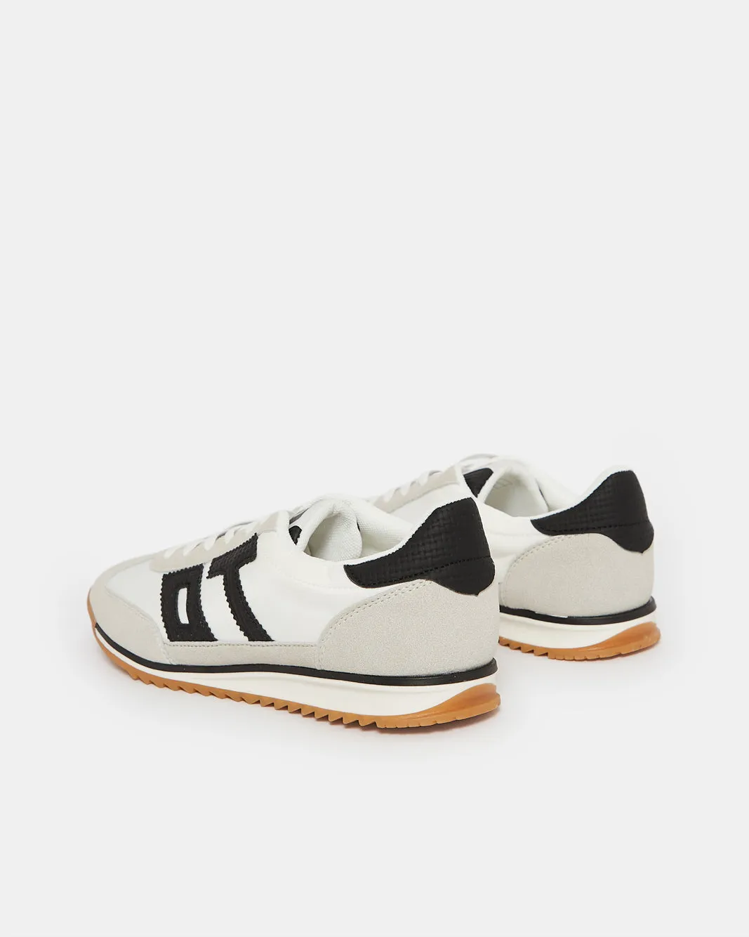 Women White Lace Up Sneakers sold by Redtag product image thumbnail 4