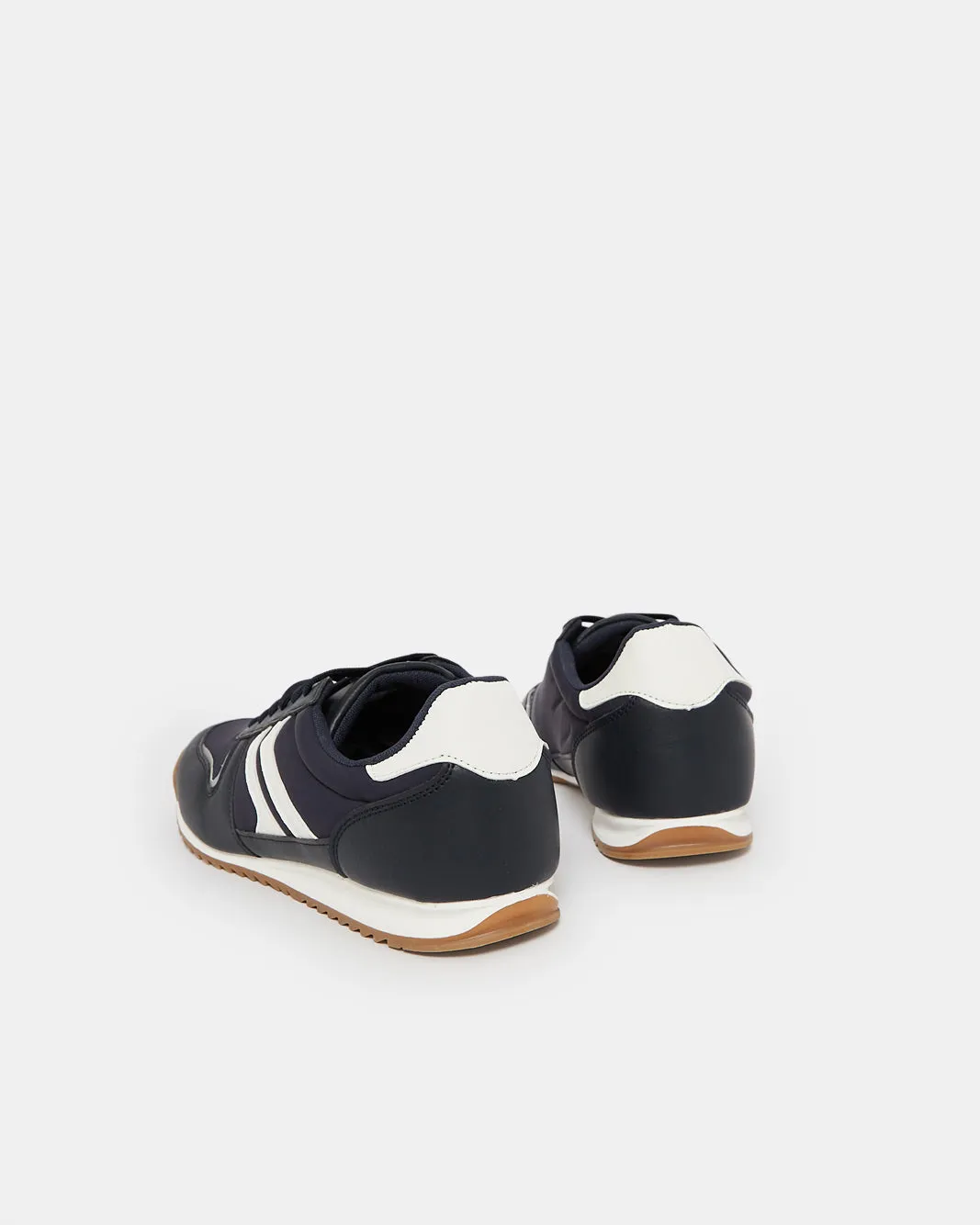 Men Navy Material Block Sneakers sold by Redtag product image thumbnail 4