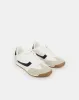 Men White Material Block Sneakers sold by Redtag