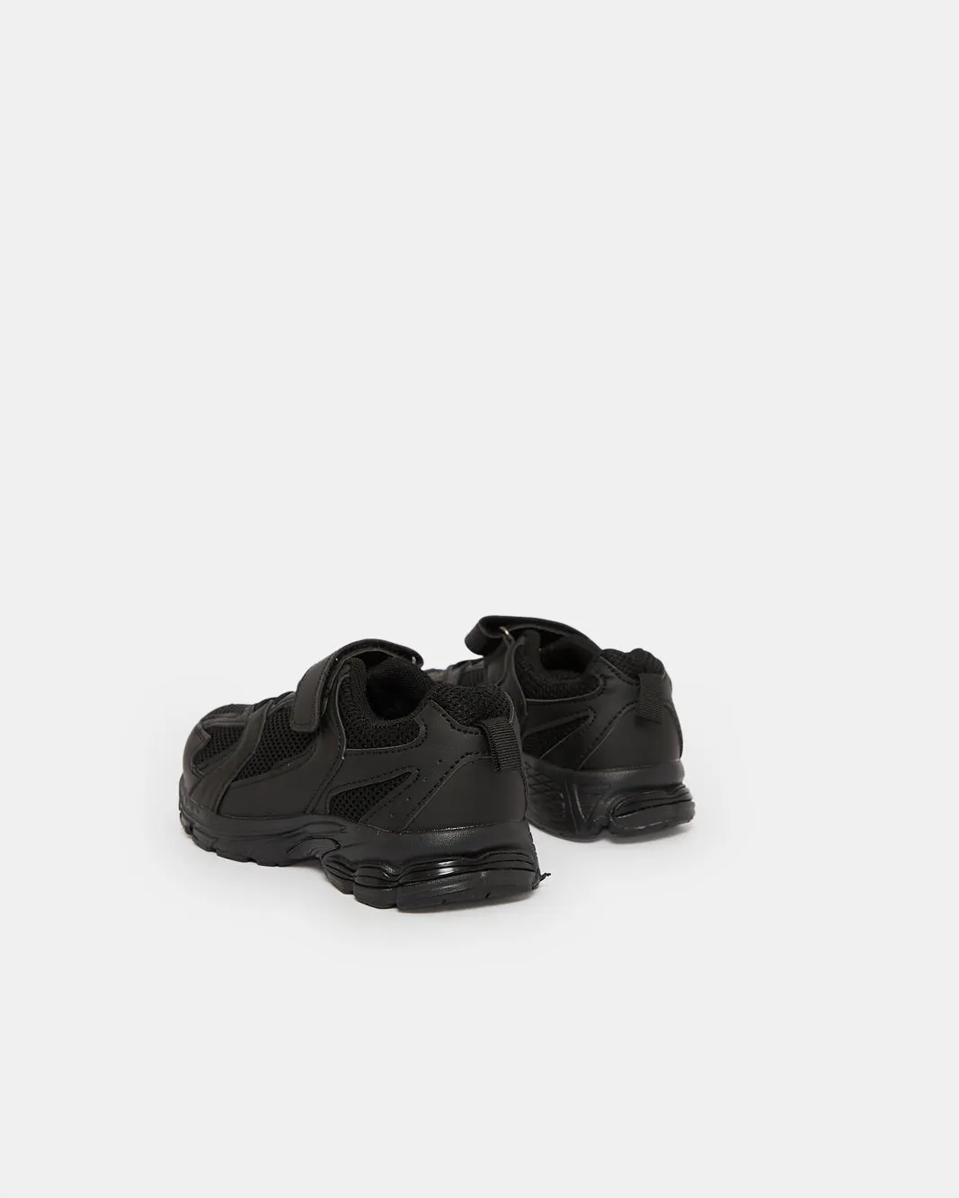 Boys Black Material Block Trainer sold by Redtag product image thumbnail 4