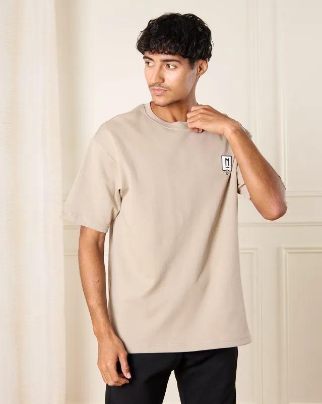Men Brown Print T-Shirt sold by Redtag