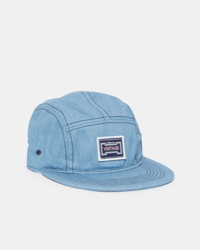 Men Blue Embellished Cap sold by Redtag