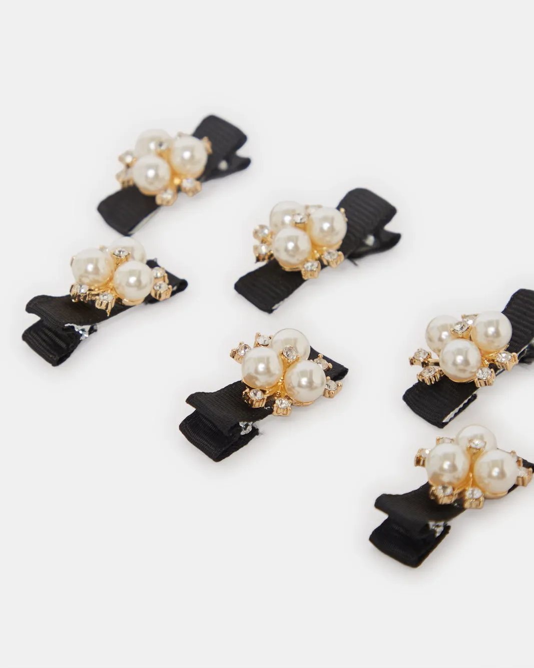 Women Assorted Embellished Hair Clip Set (Pack of 6) sold by Redtag product image thumbnail 3