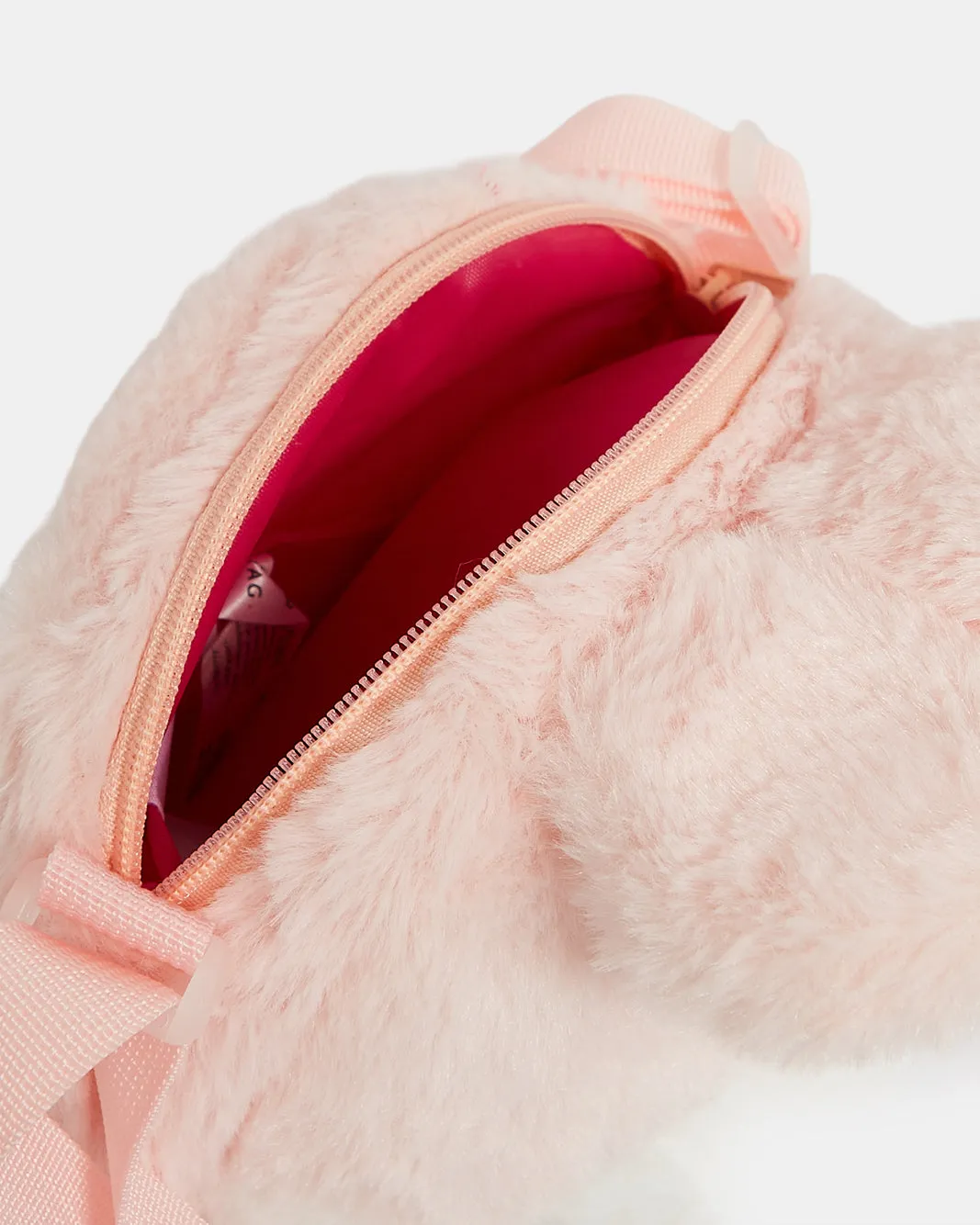 Girls Pink Faux Fur Crossbody Bag sold by Redtag product image thumbnail 4
