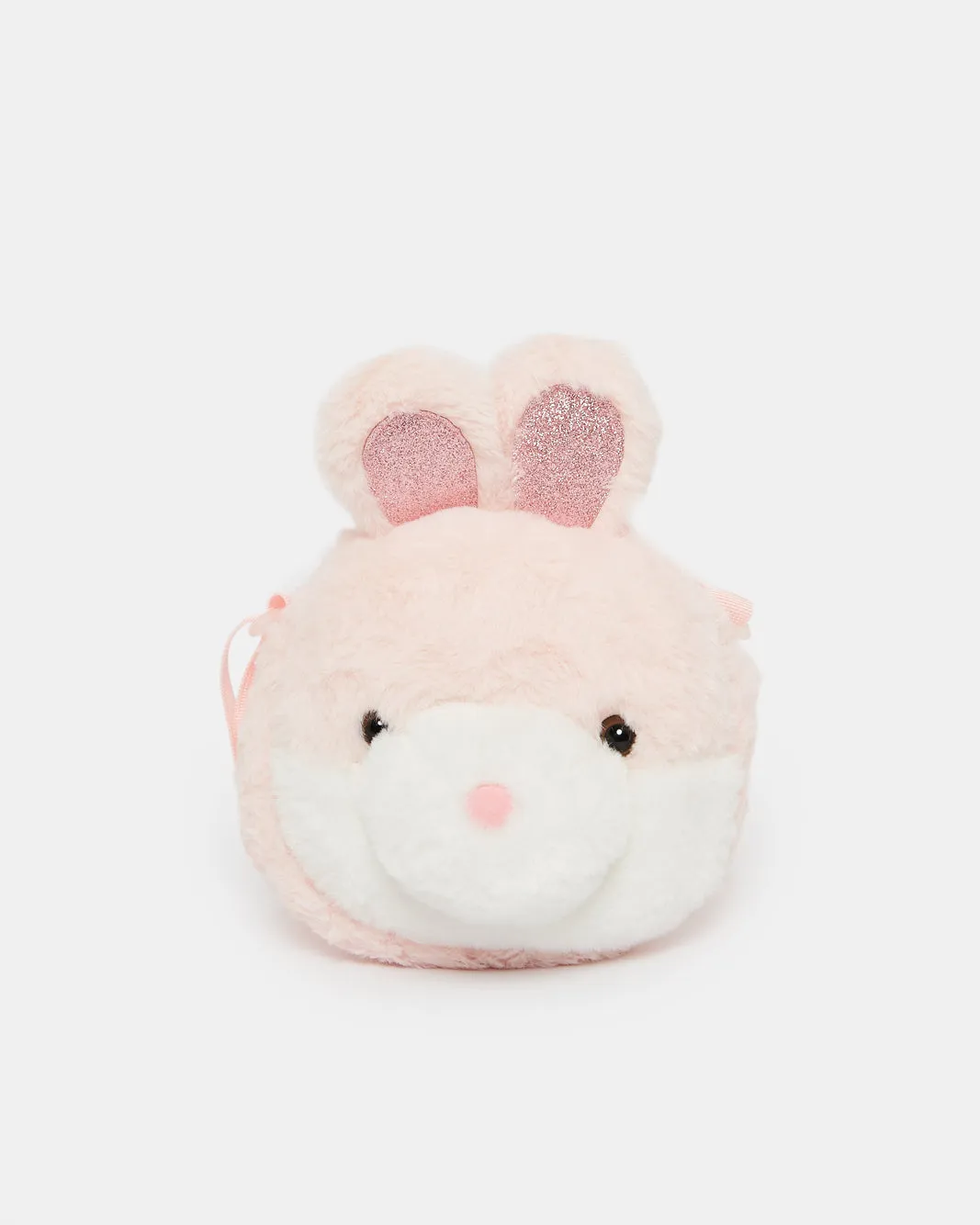 Girls Pink Faux Fur Crossbody Bag sold by Redtag