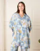 Women Blue Collared Pyjama Set (2 Piece) sold by Redtag