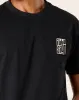 Men Black Printed T-Shirt sold by Redtag
