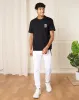 Men Black Printed T-Shirt sold by Redtag