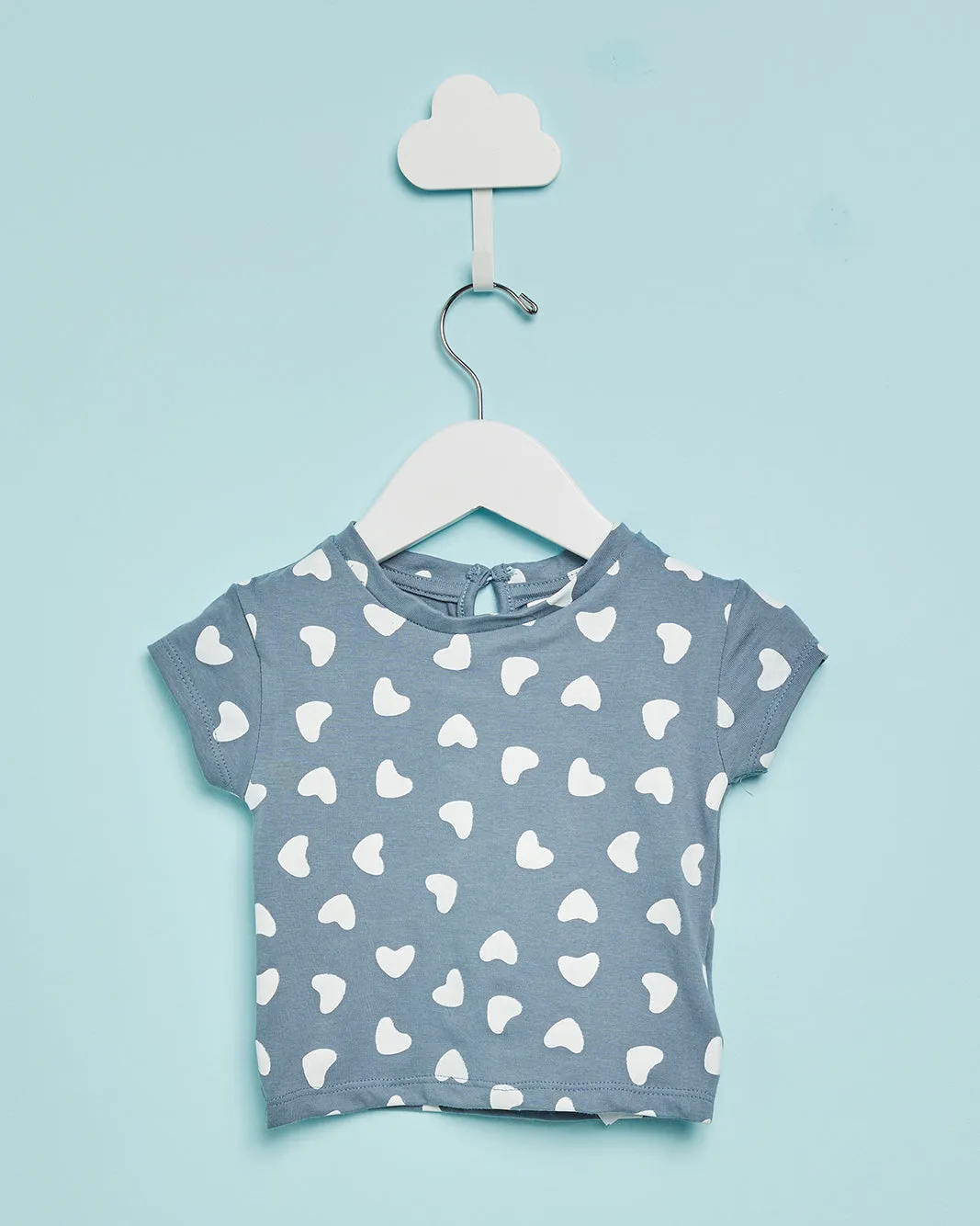 Infant Girls Blue Printed Pyjama Set (2 Piece) sold by Redtag product image thumbnail 2