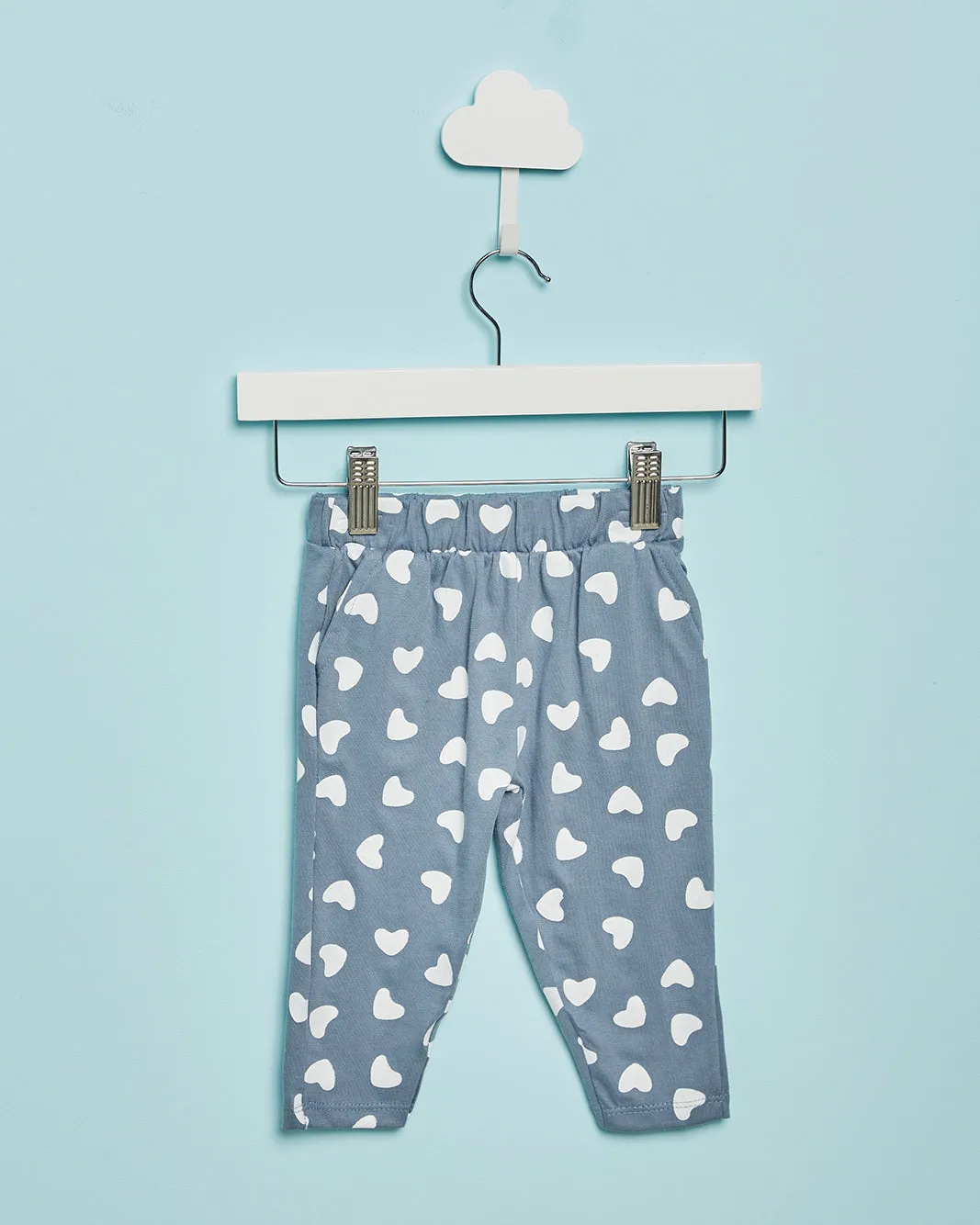 Infant Girls Blue Printed Pyjama Set (2 Piece) sold by Redtag product image thumbnail 3