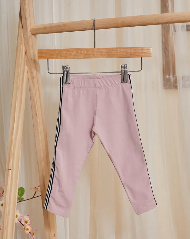 Infant Girls Mauve Embellished Leggings sold by Redtag