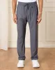 Men Grey Solid Active Pants sold by Redtag