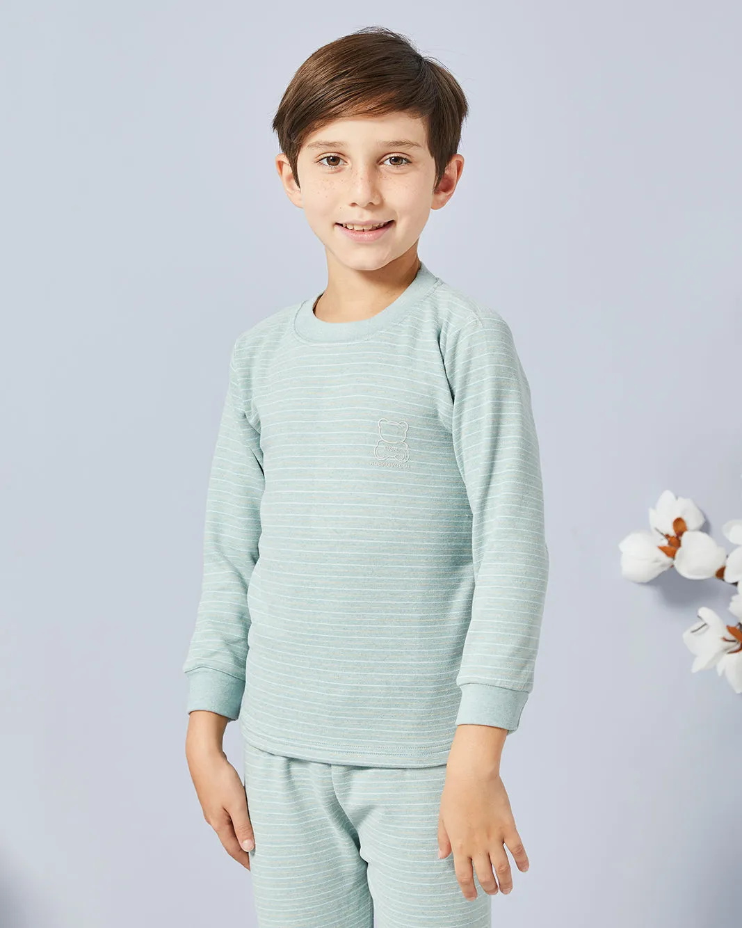 Boys Green Printed Pyjama Set sold by Redtag product image thumbnail 3