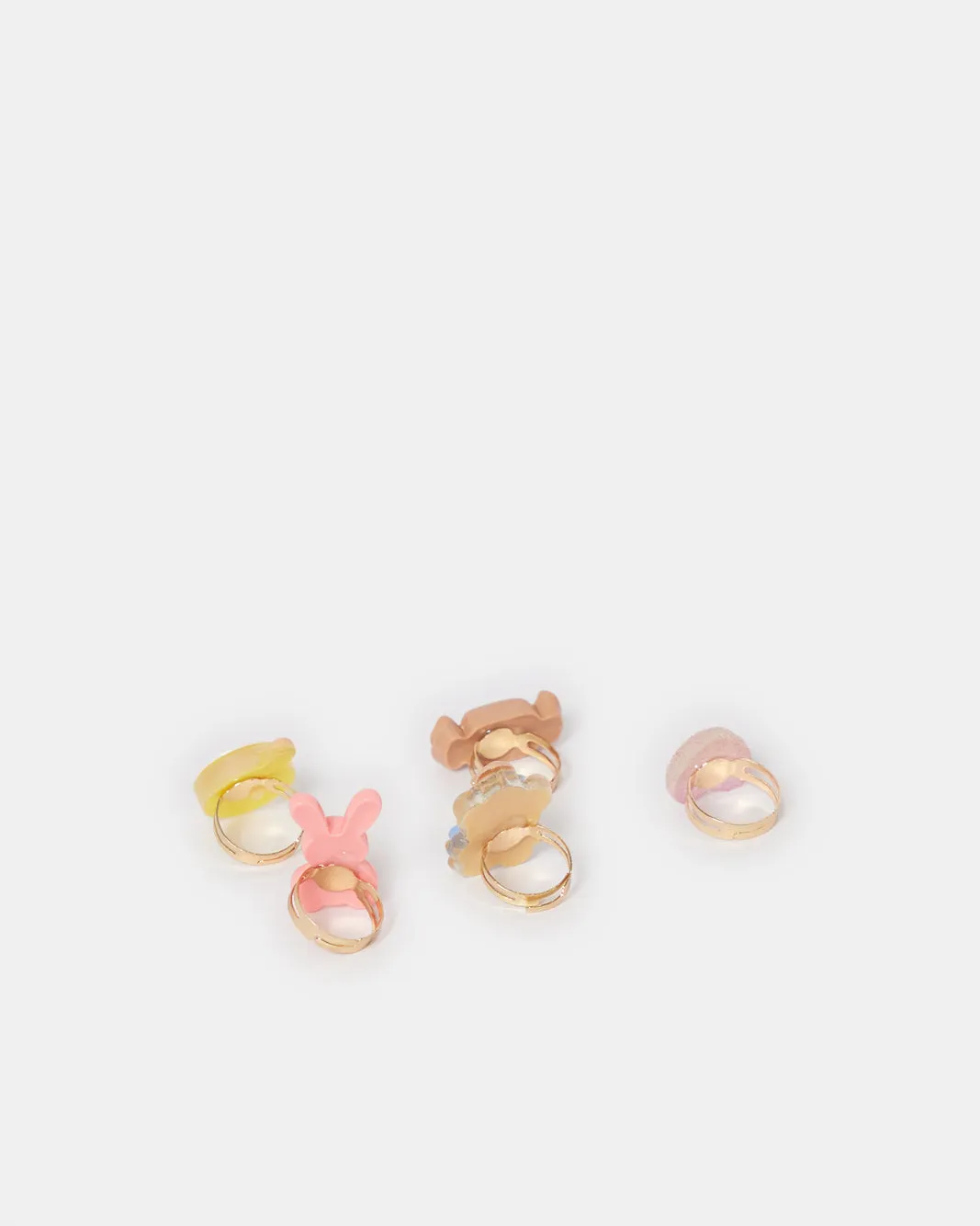 Girls Assorted Embellished Ring Set (Pack of 5) sold by Redtag product image thumbnail 2