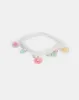 Girls White Embellished Choker sold by Redtag