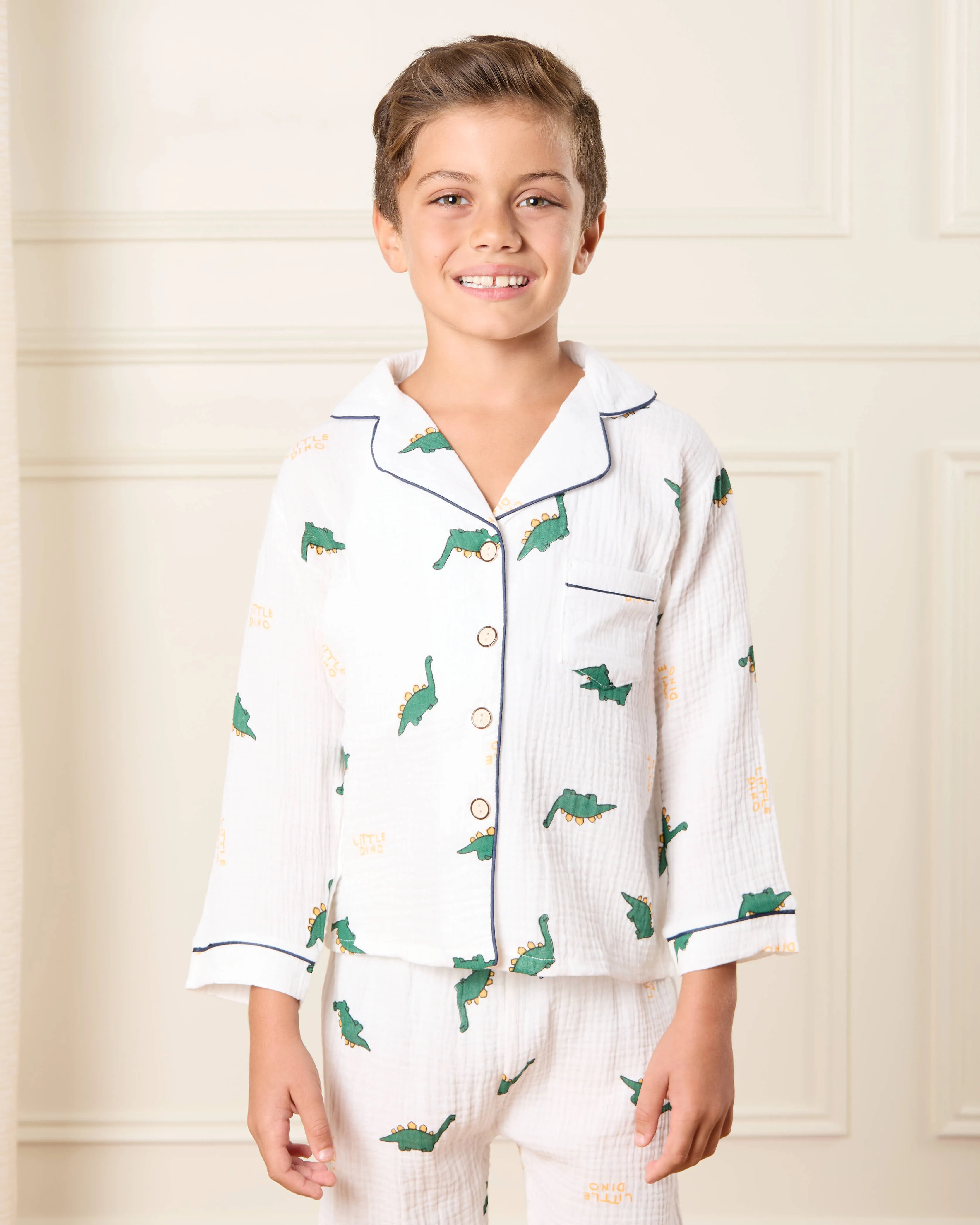 Boys White Printed Pyjama Set sold by Redtag product image thumbnail 2