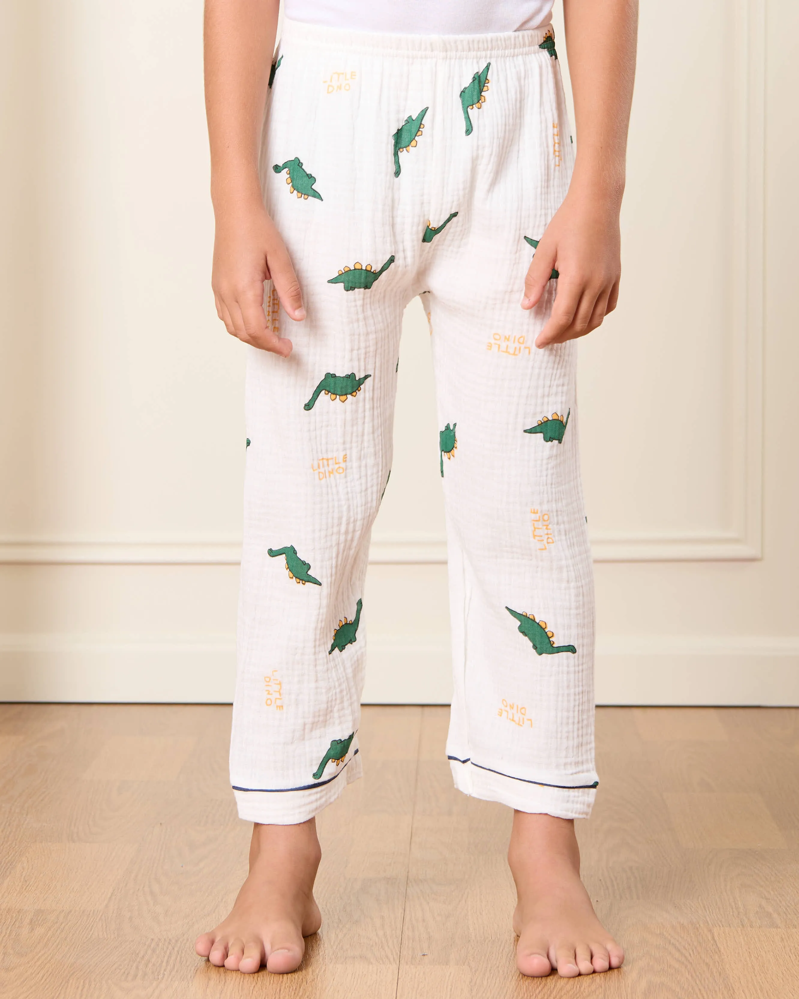 Boys White Printed Pyjama Set sold by Redtag product image thumbnail 3