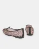 Women Beige And Black Animal Print Ballerina sold by Redtag