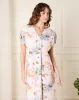 Women White Printed Nightgown sold by Redtag
