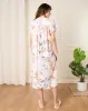 Women White Printed Nightgown sold by Redtag