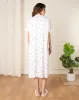 Women White Printed Nightgown sold by Redtag