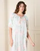 Women Blue Printed Nightgown sold by Redtag