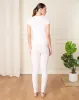 Women White Floral Print Pyjama Set (2 Piece) sold by Redtag