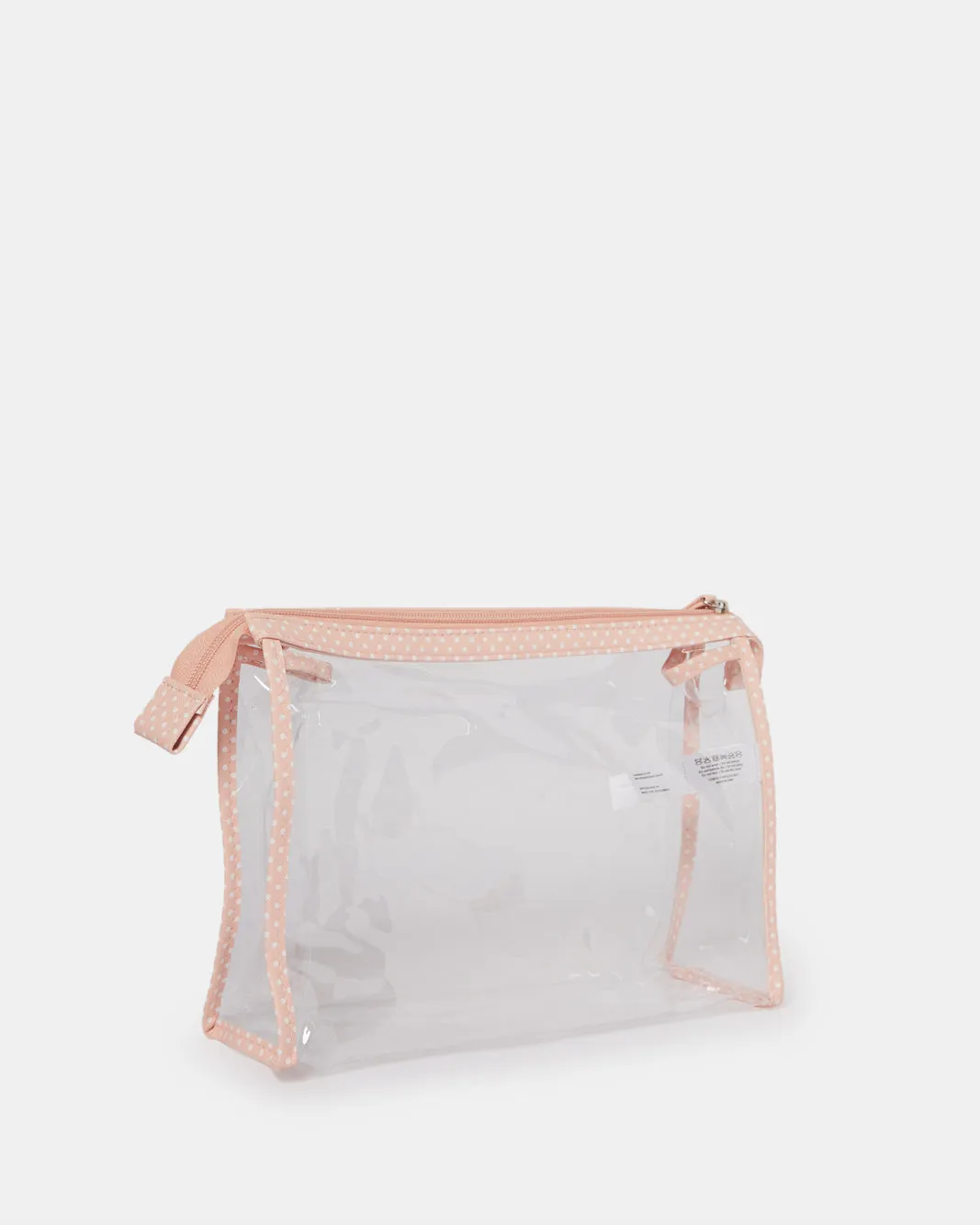 Pink Cosmetic Pouch Set (3 Piece) sold by Redtag product image thumbnail 3