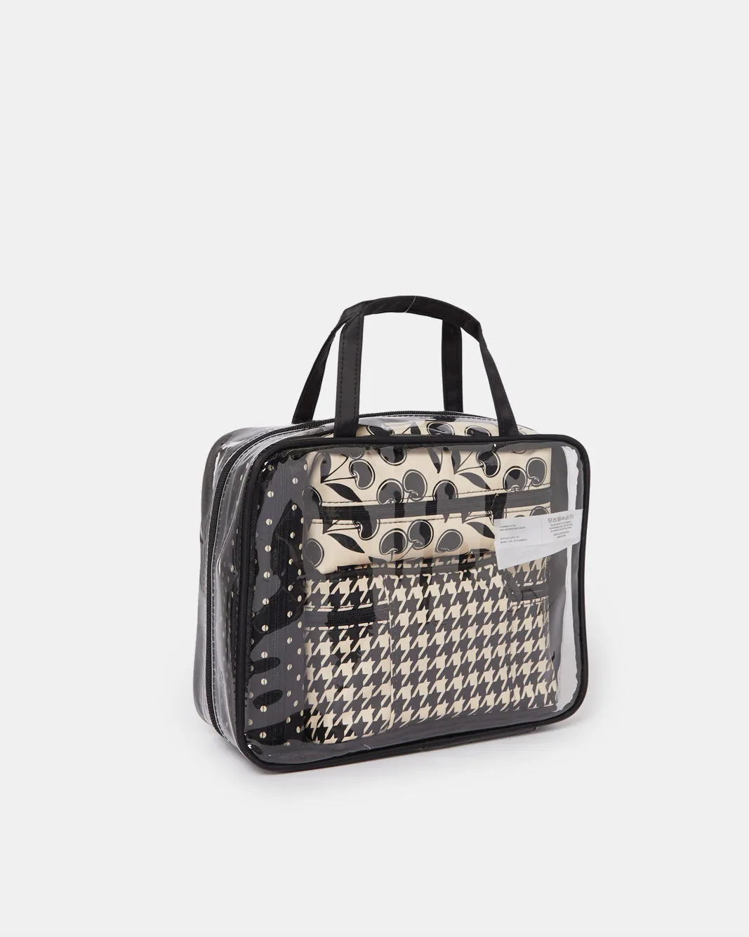 Multicolor Cosmetic Pouch Set (4 Piece) sold by Redtag product image thumbnail 2