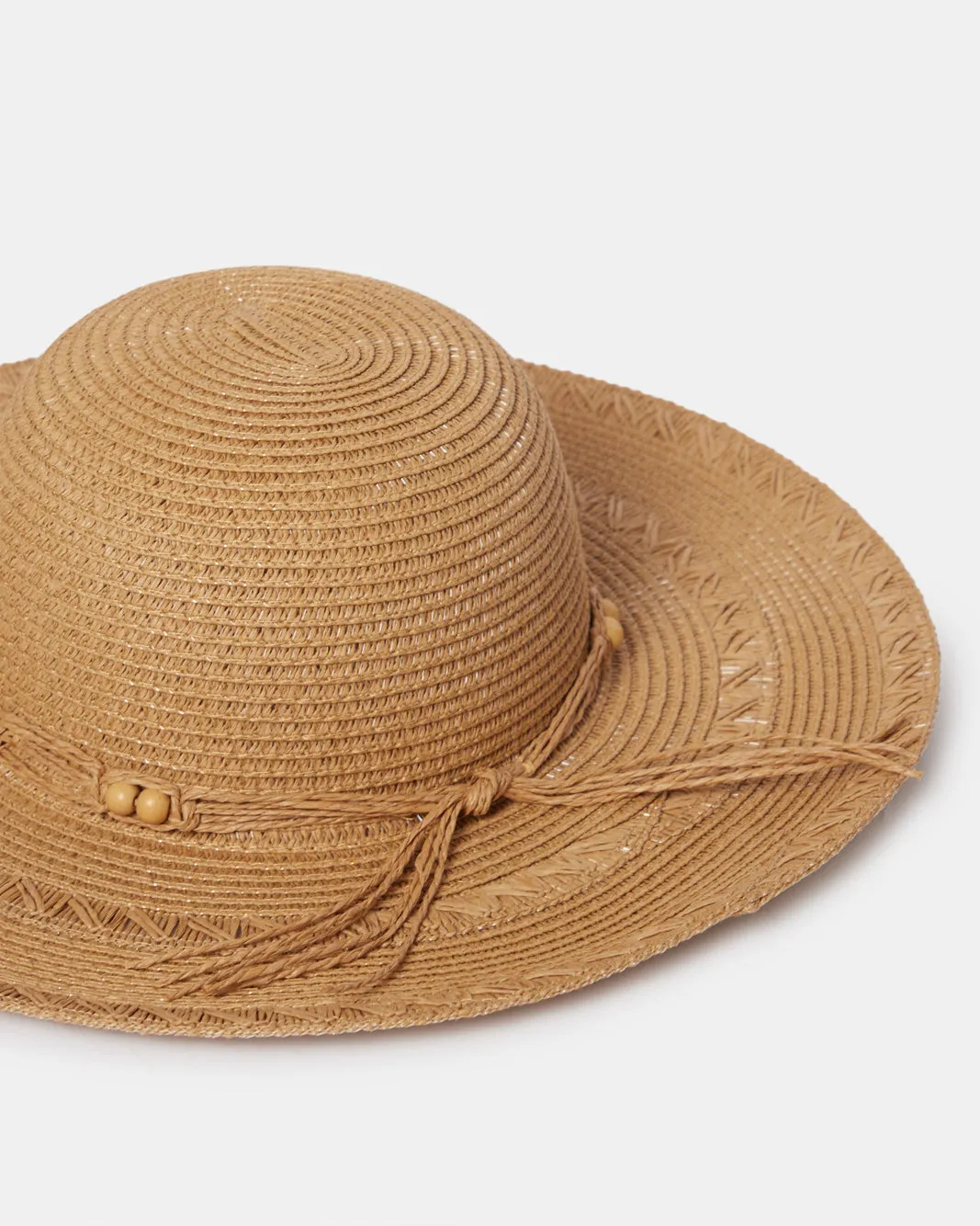 Women Beige Embellished Hat sold by Redtag product image thumbnail 4