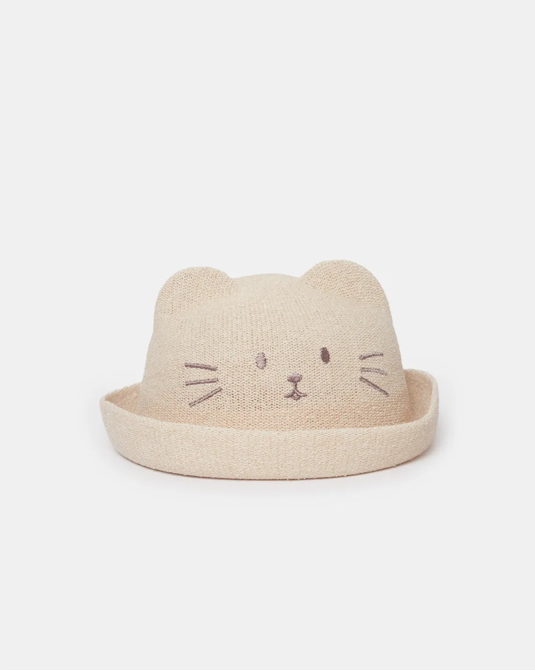 Girls Beige Character Embellished Hat sold by Redtag