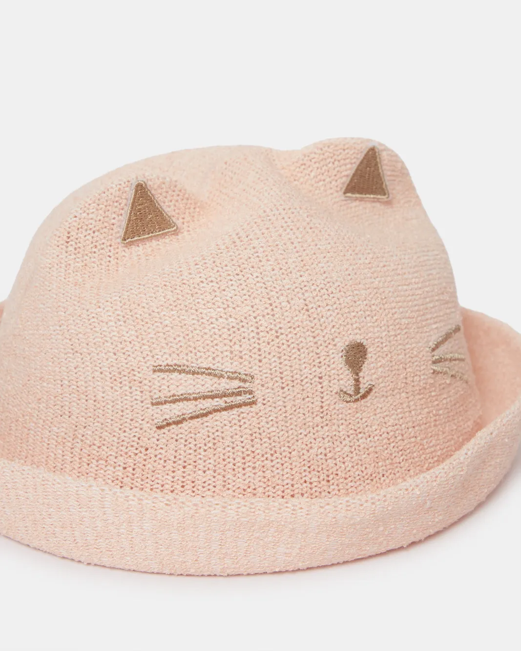 Girls Pink Character Embellished Hat sold by Redtag product image thumbnail 2