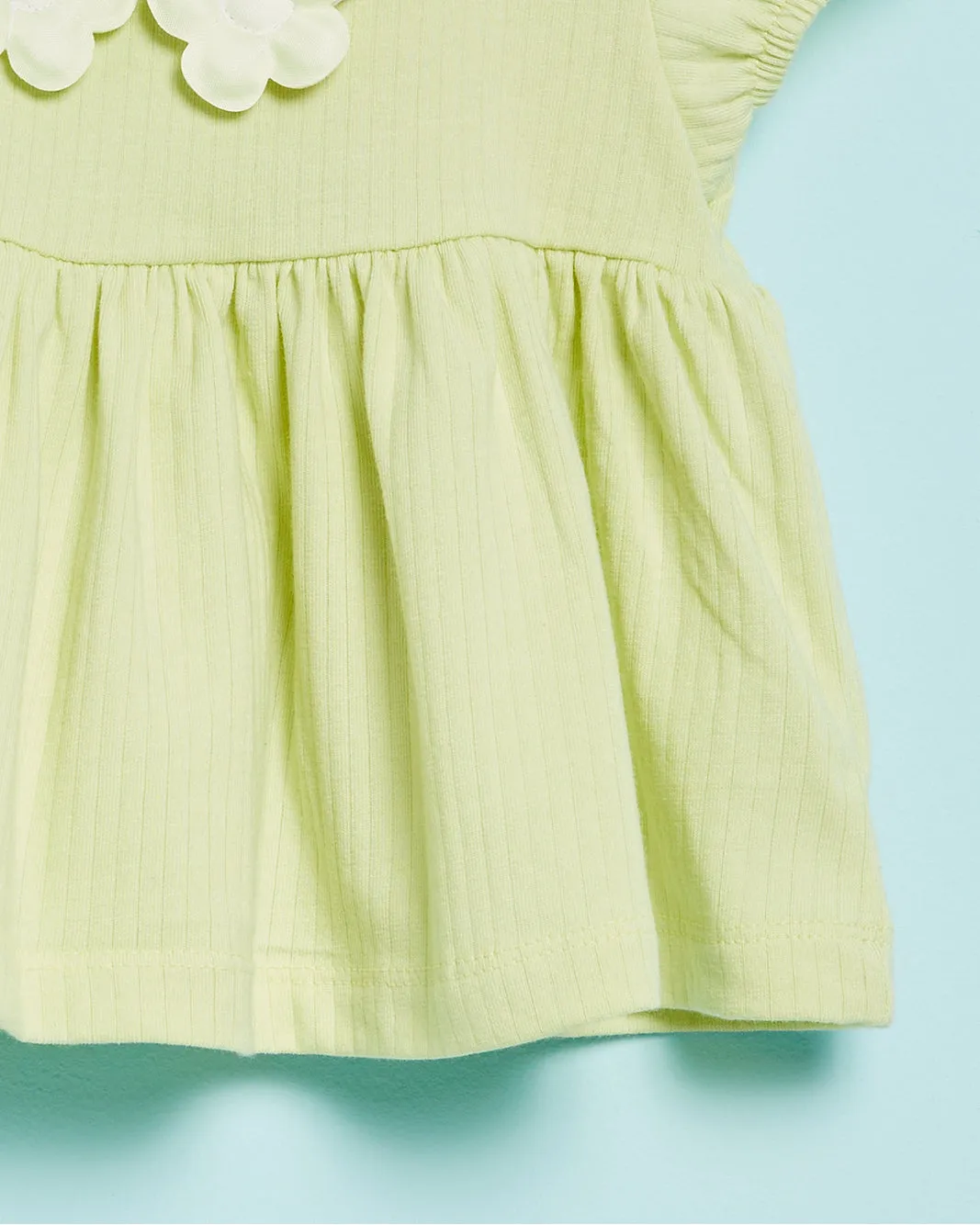 Infant Girls Mint Plain Collared Blouse sold by Redtag product image thumbnail 3