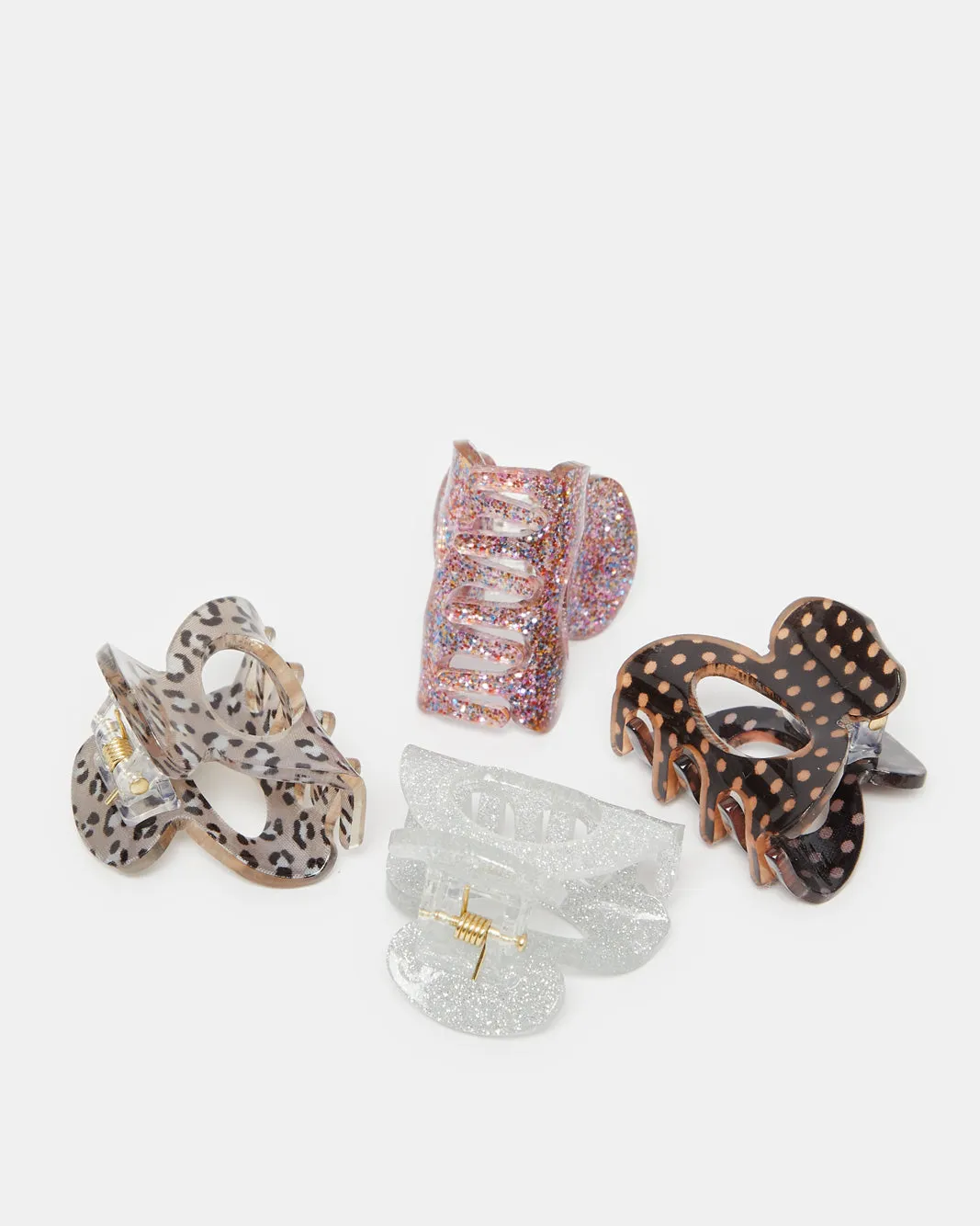 Women Assorted Embellished Hair Clips (Pack of 4) sold by Redtag product image thumbnail 3