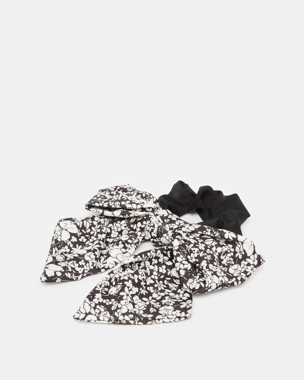 Women Black Printed Scrunchy sold by Redtag product image thumbnail 2