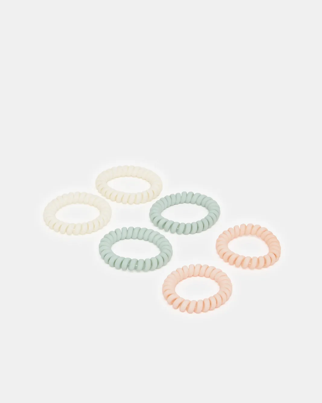 Women Assorted Solid Elastic Hair Band (6 Piece) sold by Redtag product image thumbnail 2