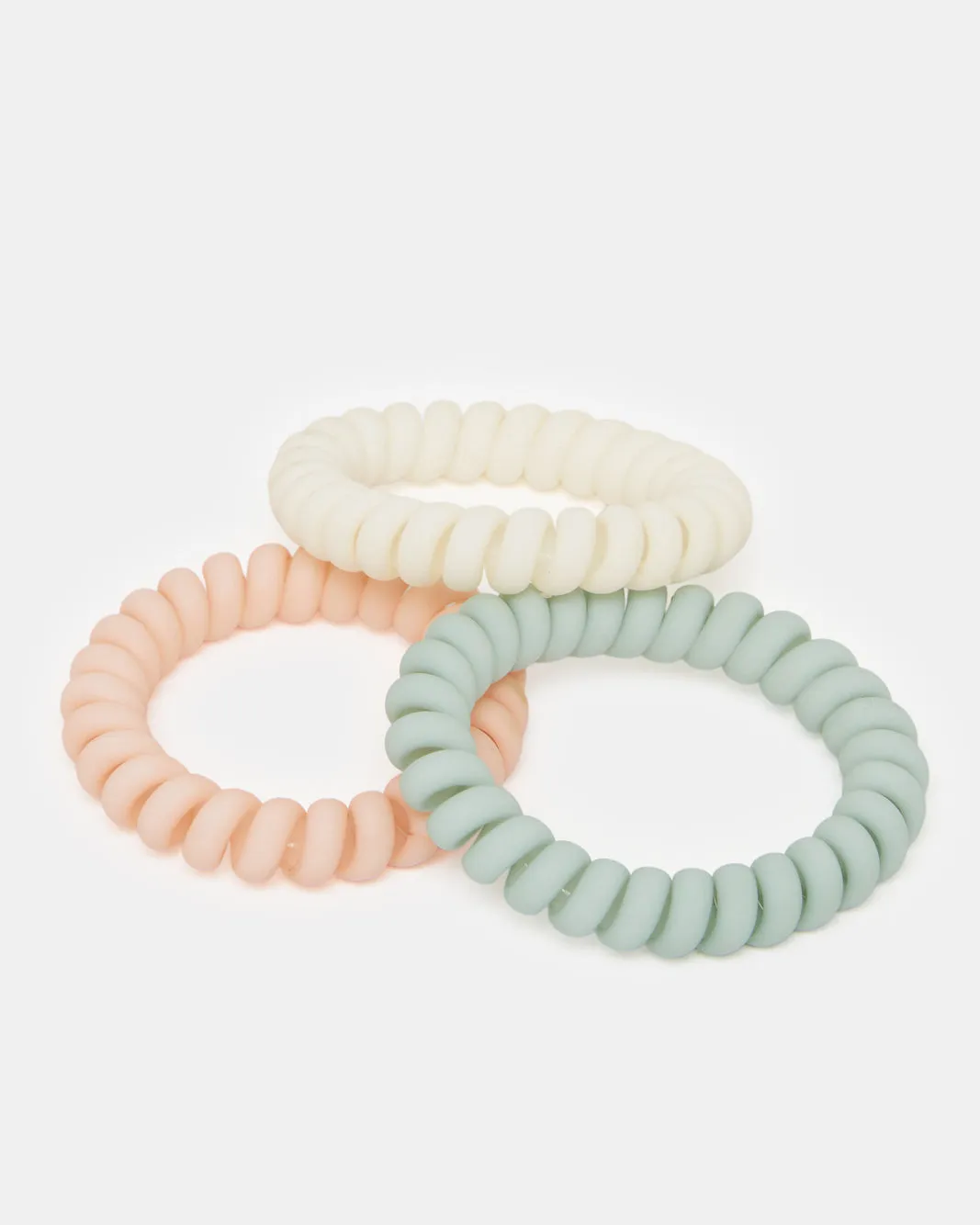 Women Assorted Solid Elastic Hair Band (6 Piece) sold by Redtag product image thumbnail 3