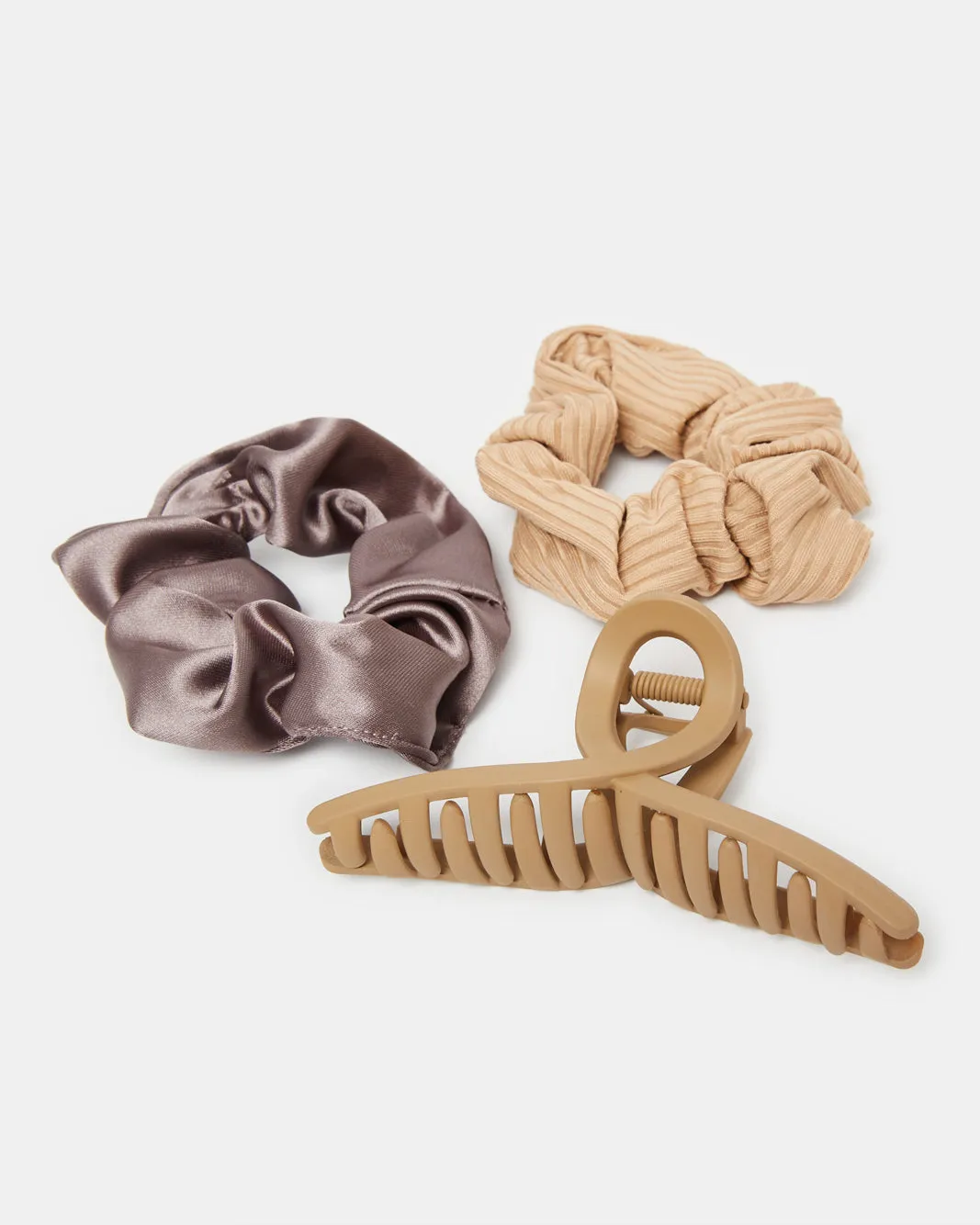 Women Assorted Scrunchy And Hair Claw Set (Pack of 3) sold by Redtag product image thumbnail 3