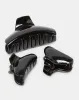 Women Black Hair Clip Set (3 Piece) sold by Redtag
