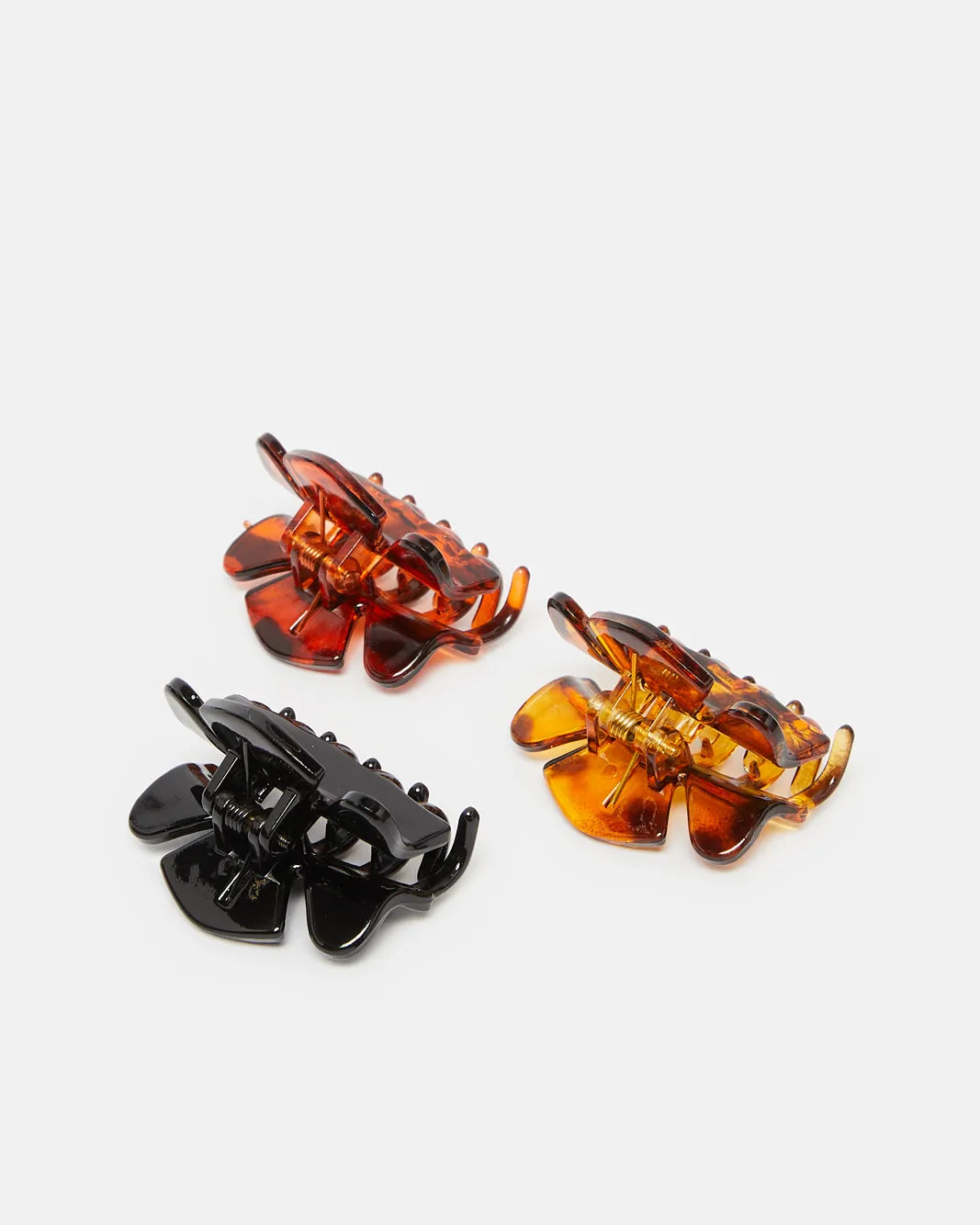 Women Assorted Jaw Clip Set (Pack of 3) sold by Redtag product image thumbnail 2