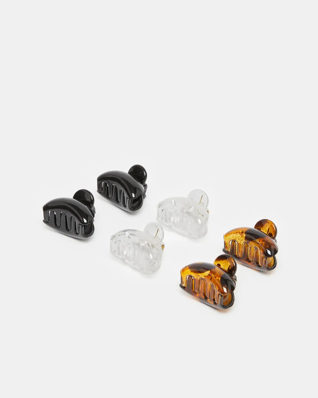 Women Assorted Hair Jaw Clip Set (6 Piece) sold by Redtag