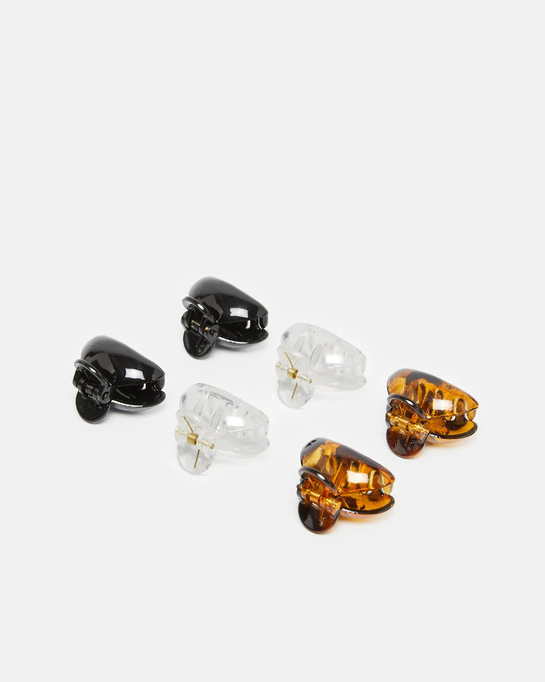 Women Assorted Hair Jaw Clip Set (6 Piece) sold by Redtag product image thumbnail 2