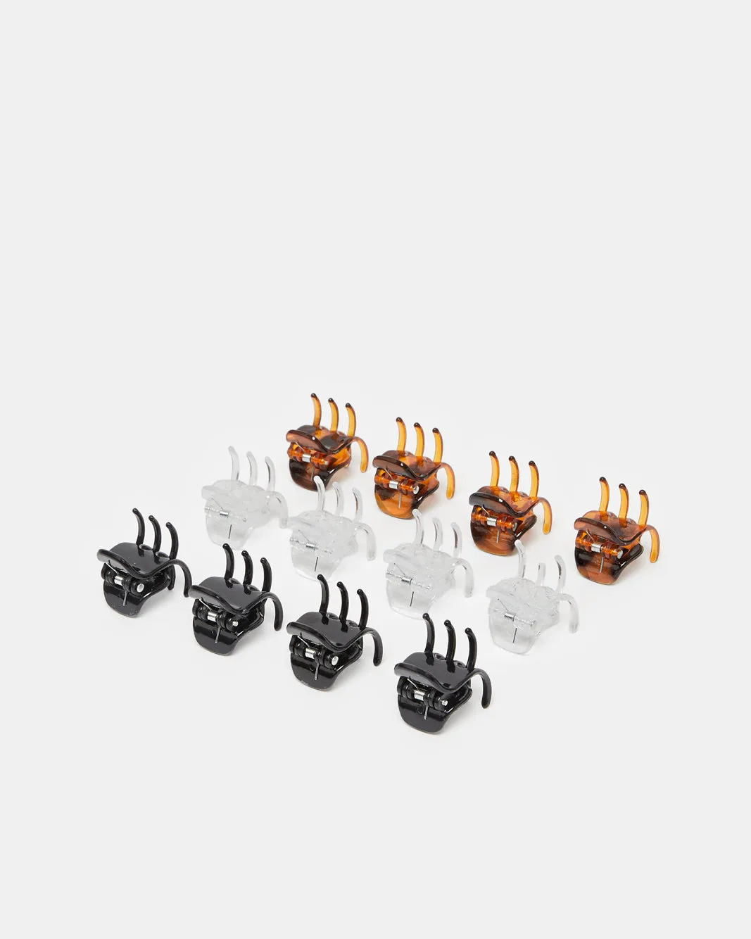 Women Assorted Jaw Clip Set (Pack of 12) sold by Redtag product image thumbnail 2