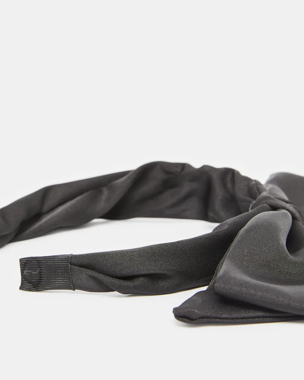 Women Black Bow Embellished Headband sold by Redtag product image thumbnail 4