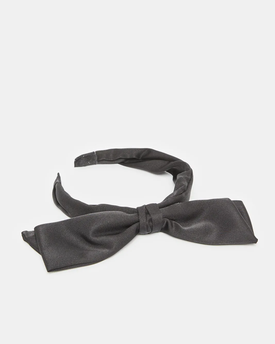 Women Black Bow Embellished Headband sold by Redtag product image thumbnail 2